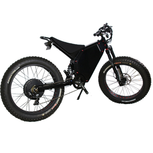 2020 Hot Selling Alloy Frame Carbon Fiber Painting Full Suspension 5000w Fat Tire Electric Bike